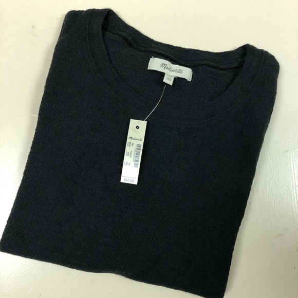 Madewell Texture & Thread Flutter Sleeve Top - Picture 5 of 6